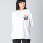 軽貨物の軽貨物くん ビッグシルエットロングスリーブTシャツ