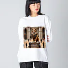 hono想(そう)イタグレ日記のようこそ美術館へ Big Long Sleeve T-Shirt