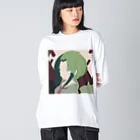 Riollaの緑の女の子 Big Long Sleeve T-Shirt