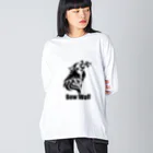 金太郎問屋のBow Wolf Big Long Sleeve T-Shirt