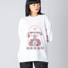 ivybloonのおしゃれテレフォン Big Long Sleeve T-Shirt