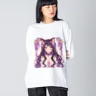 yos-1292583のねこニコばん Big Long Sleeve T-Shirt