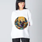 Lira-0011のLira天使シリーズ Big Long Sleeve T-Shirt