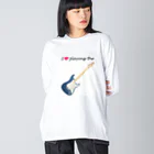 keystoneのギター命！ Big Long Sleeve T-Shirt