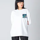 kinakomorinagaの壮大な宇宙空間 Big Long Sleeve T-Shirt