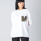 マシャのｐくんの冒険 Big Long Sleeve T-Shirt