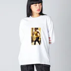 saoc11039のスポーツジム  Big Long Sleeve T-Shirt