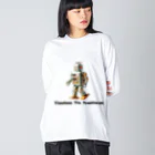 チェリモヤのブリキのおもちゃ 03 Big Long Sleeve T-Shirt