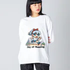 チェリモヤのゆるラン女子 04 Big Long Sleeve T-Shirt