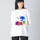 noiSutoaの雨の日 Big Long Sleeve T-Shirt