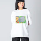 つぎのドードー Big Long Sleeve T-Shirt