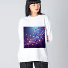 Hojo_Gorozaemonの紫蝶・壱 Big Long Sleeve T-Shirt