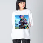 4D PlanetのEmma・Charlotte(エマ・シャーロット) Big Long Sleeve T-Shirt