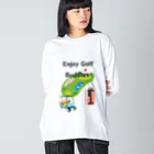 Kipのエンジョイゴルフ仲間たち Big Long Sleeve T-Shirt