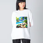 ソラのお店屋さんのちょっと休んでかない？ Big Long Sleeve T-Shirt