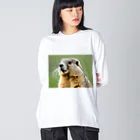 ジャパネットケフィアのぽってりマーモット Big Long Sleeve T-Shirt