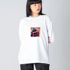 detekoikatahirakun_2gouの買い物カート　ゴリラ ビッグシルエットロングスリーブTシャツ