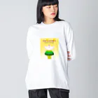 ぽっぽこ本舗の最強コンビ ビッグシルエットロングスリーブTシャツ