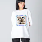 Neneko ❧  夢幻【むげん】の寝過ぎな仔猫達 Big Long Sleeve T-Shirt