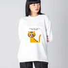 Mizuki・ASIA CATの子虎 Big Long Sleeve T-Shirt