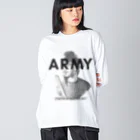 部屋とデニムとわたしのU.S.ARMYな聖徳太子さん Big Long Sleeve T-Shirt