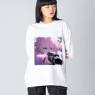 ぶーたんの火花散る戦場 Big Long Sleeve T-Shirt