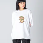 ハワイライフのアロハねこ Big Long Sleeve T-Shirt