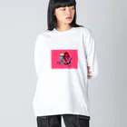 ときどきサボタージュのA Life of A City Girl Big Long Sleeve T-Shirt