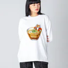 segasworksの心太とトラちゃん Big Long Sleeve T-Shirt