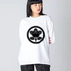 Yukimurakun「Samurai」の家紋特集 Big Long Sleeve T-Shirt