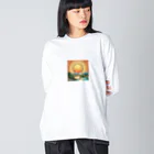 yukki1975の6月_夏至 ビッグシルエットロングスリーブTシャツ