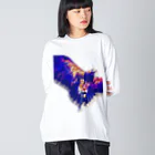 いろはにほの店。の猛禽類。 Big Long Sleeve T-Shirt