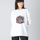 CHOCOLATEAの「ステップ一つ一つに命を吹き込む」 Big Long Sleeve T-Shirt