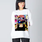 ArikaのQueen in TOKYO, テキサス Big Long Sleeve T-Shirt