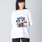 モンピパラダイスのにゃんこ🐱のリズムにノッテ🎵 Big Long Sleeve T-Shirt