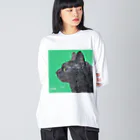 NEKONEEの黒恵　2024 Big Long Sleeve T-Shirt