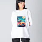 okagiの車 Big Long Sleeve T-Shirt
