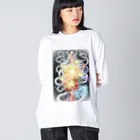 F・Y の白蛇女神様 Big Long Sleeve T-Shirt