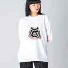 ko-jのKO-Jオリジナル＋にゃんこ ビッグシルエットロングスリーブTシャツ