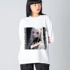 美少女アイテム専門店の美少女【61】 Big Long Sleeve T-Shirt