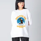 Bunny Robber GRPCの344th Fighter Squadron ビッグシルエットロングスリーブTシャツ