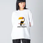 Bunny Robber GRPCのTUKAN_ZOO PRAHA ビッグシルエットロングスリーブTシャツ