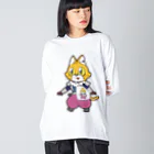 キャットＣのこうじょうけんがくの無限トートバッグキャットC Big Long Sleeve T-Shirt