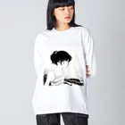 ¥anagawa Recordsの山本直樹×笹口騒音 わたしのうたはどこいった Big Long Sleeve T-Shirt