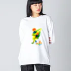 いろあそびの色遊び Big Long Sleeve T-Shirt