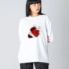 noEgaのツギハギイチゴ Big Long Sleeve T-Shirt