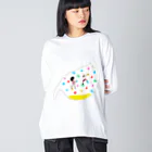 花くまゆうさくのボルダリング（体内） Big Long Sleeve T-Shirt