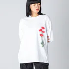 竹条いちいの憂いに手向けるポピー Big Long Sleeve T-Shirt