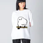 ぺちぺち工房 Pechi Pechi Atelierのしまえなが Big Long Sleeve T-Shirt