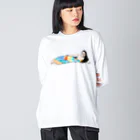 希鳳のあかずーsan③ Big Long Sleeve T-Shirt